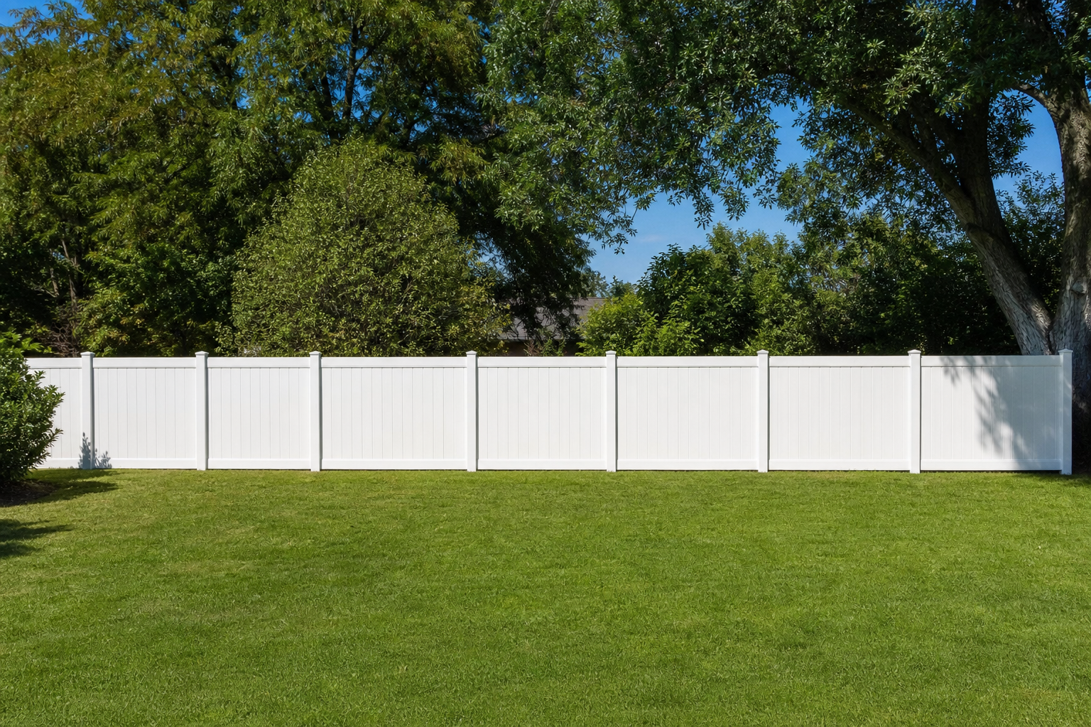 Vinyl fence installation Raleigh NC